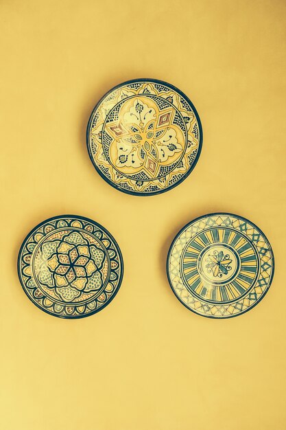 ceramics medina traditional dish vintage