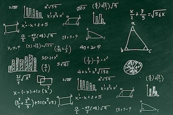 chalkboard with writing math formula background_7192 1223