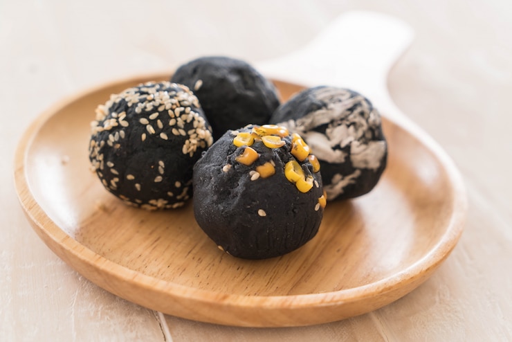 無料Photo チャコールポテトボール
