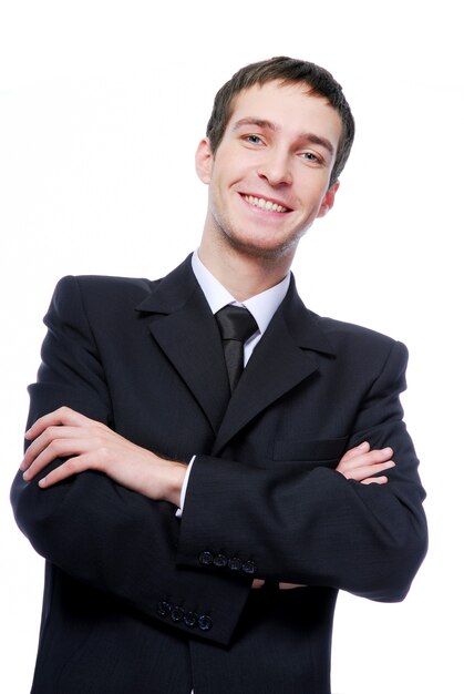 cheerful businessman