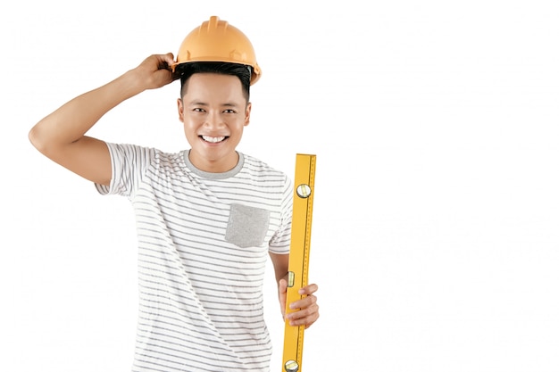 Cheerful Construction Worker