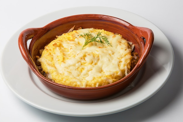 Cheese gratin