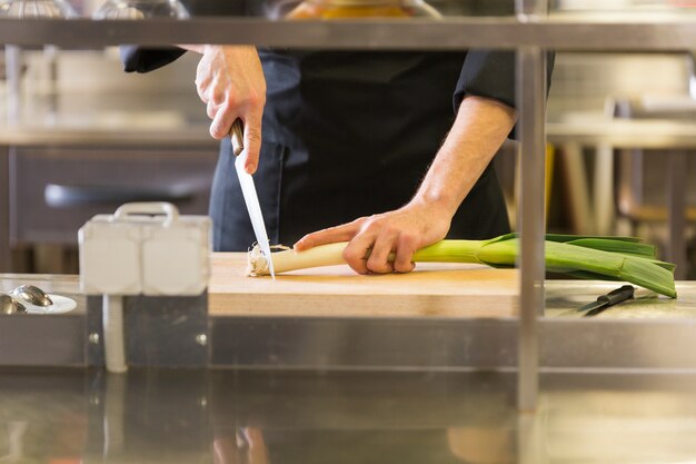 Chef preparing a recipe