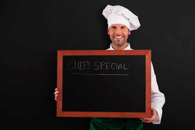 Free photo chef's special