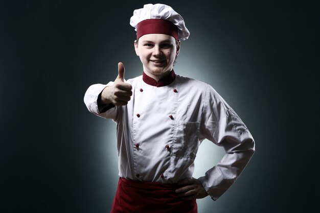 Chef showing OK sign