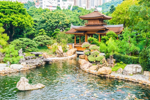 Chi lin temple in nan lian garden