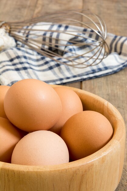 Chicken eggs