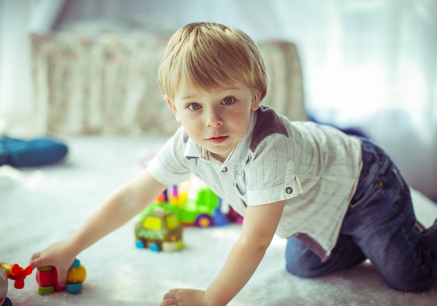 子どものライフスタイルの魅力的な甘いかわいいです