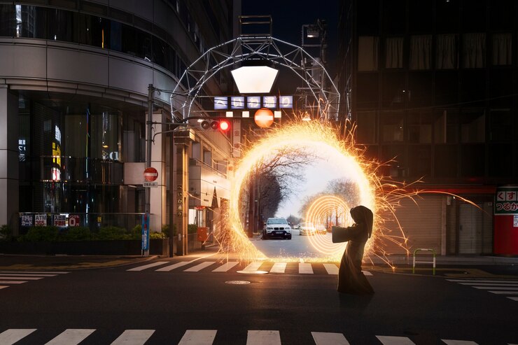 無料Photo 魔法学校で呪文を学ぶ子供