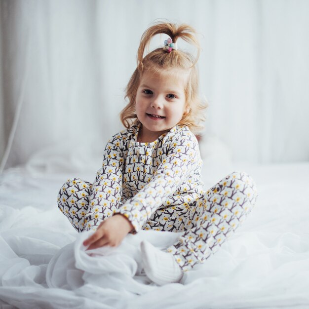Child in pajama