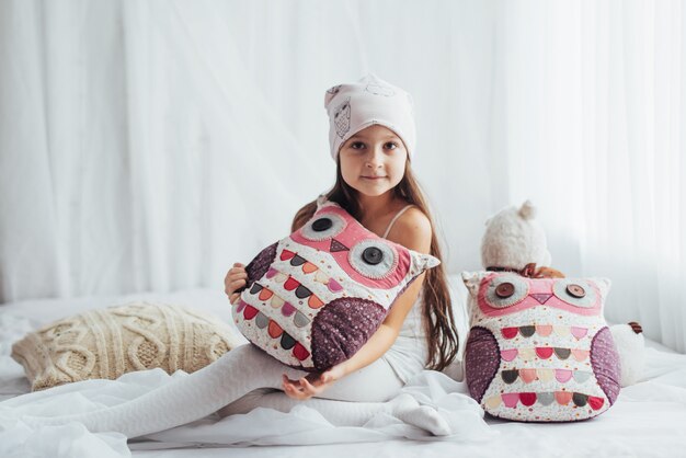 Free photo child in pajama