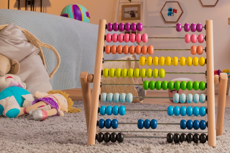 Free Photo child toys still life