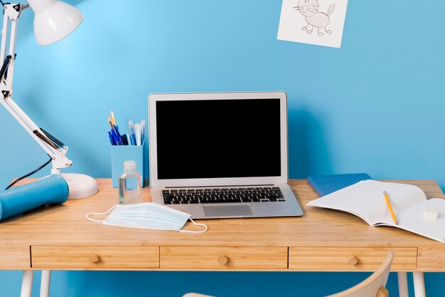 Children desk interior design