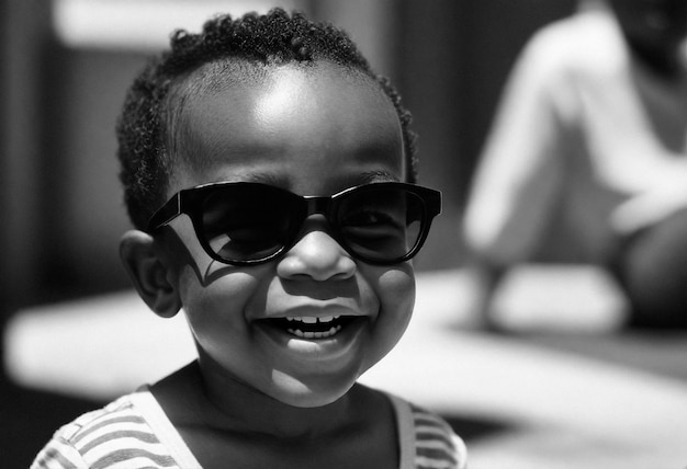 Foto gratuita celebrazione della giornata dei bambini con un ritratto di un bambino carino