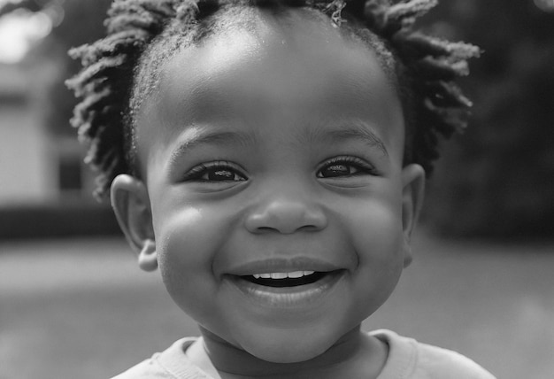 Foto gratuita celebrazione della giornata dei bambini con un ritratto di un bambino carino