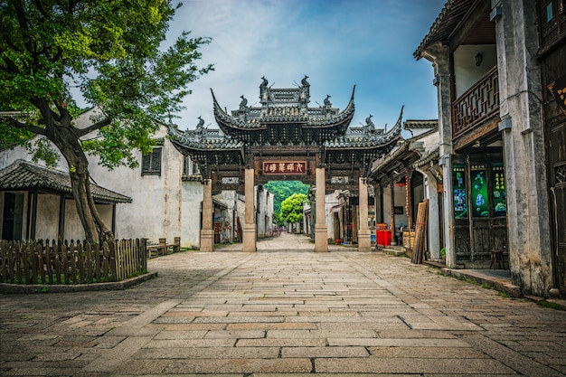 免费照片中国拱门