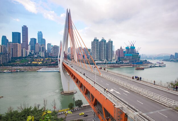 china travel harbor water panorama