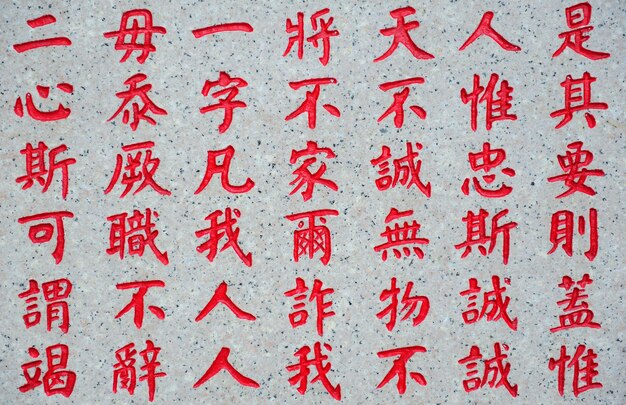 Chinese character background