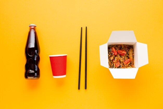 Chinese food and beverage bottle