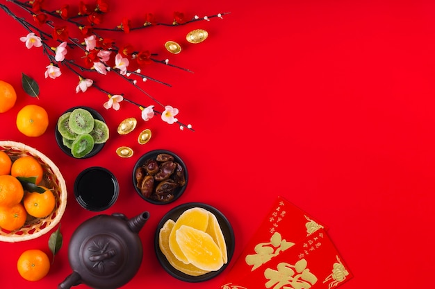 Free photo chinese new year concept with copy space