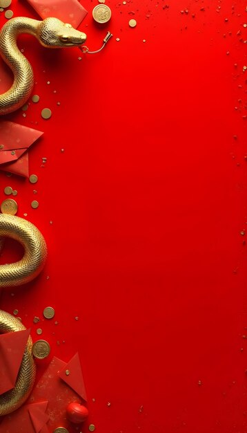 chinese new year frame celebration