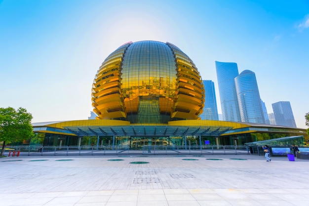 chinese office landmark financial cbd