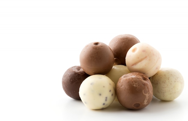 Free photo chocolate ball