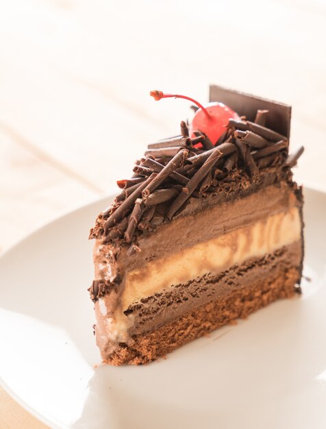 chocolate ice-cream cake