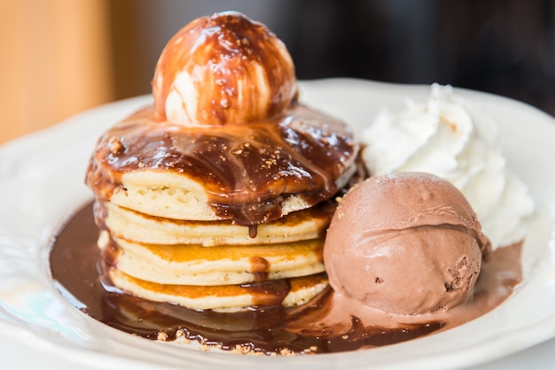 Chocolate pancake