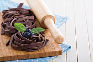 Chocolate pasta