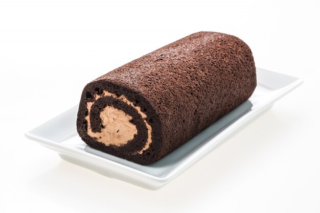 Chocolate roll cake