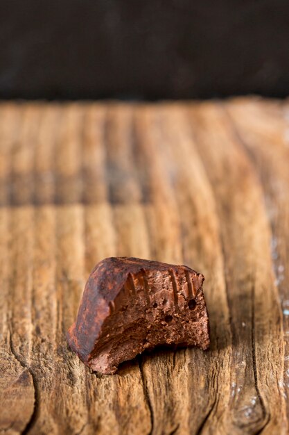 ココアパウダーのチョコレートトリュフ