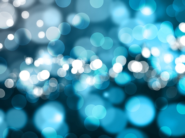 Free photo christmas background of blurred bokeh lights