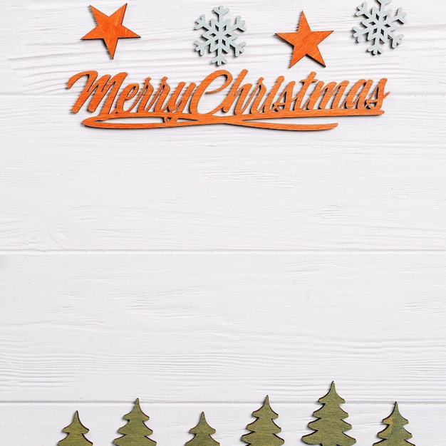 Christmas background with letters