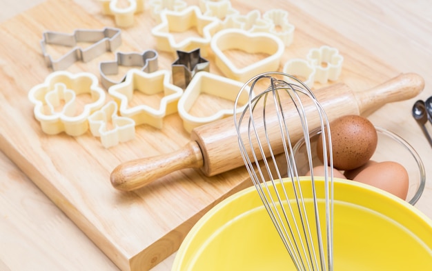 Christmas cookies preparation