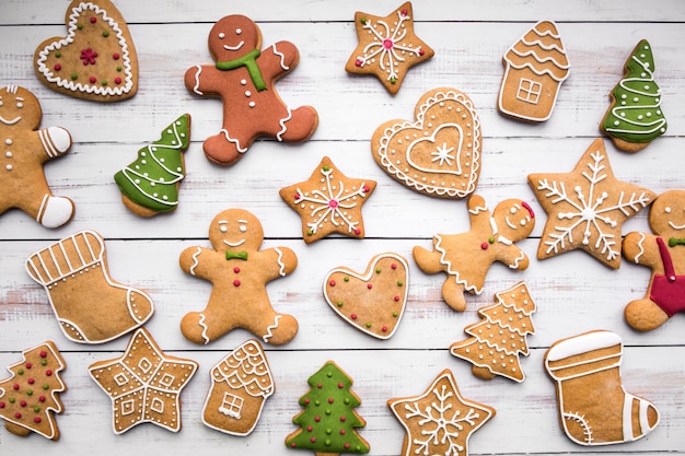 Free photo christmas cookies