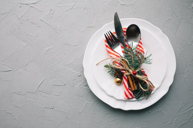 Christmas cutlery