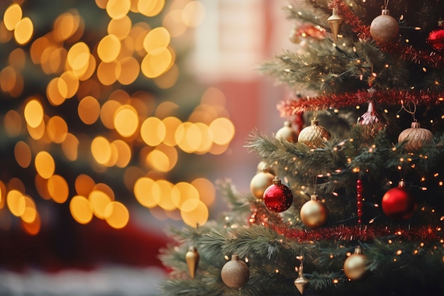 クリスマスの装飾の家