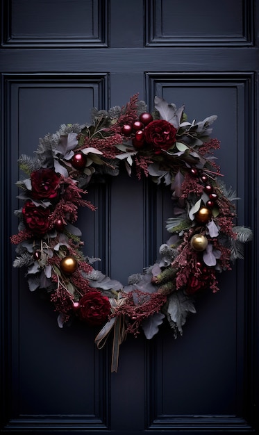 Free photo christmas decor house