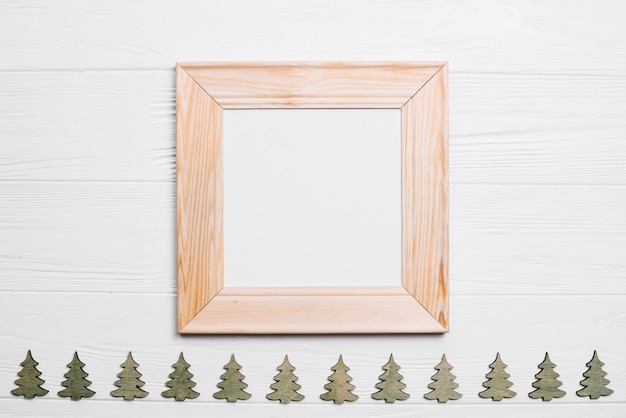 Christmas decoration with frame