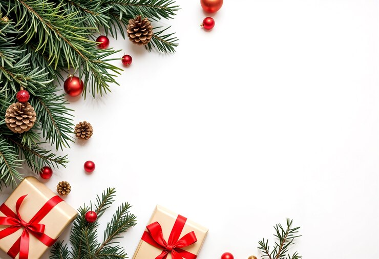 Free Photo christmas decorations wallpaper