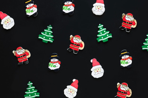 Christmas figures background