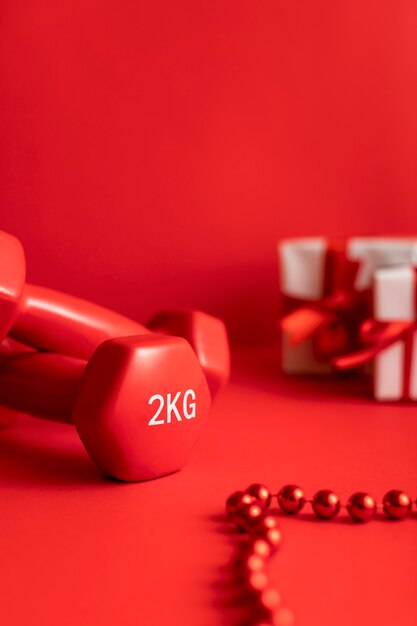 Christmas fitness weights for training gift