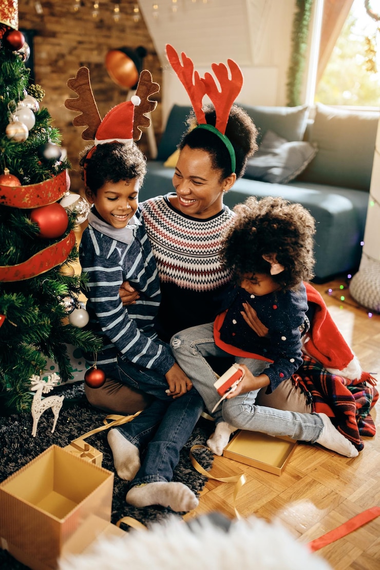 Free Photo christmas is all about family and love