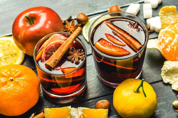 Christmas mulled wine