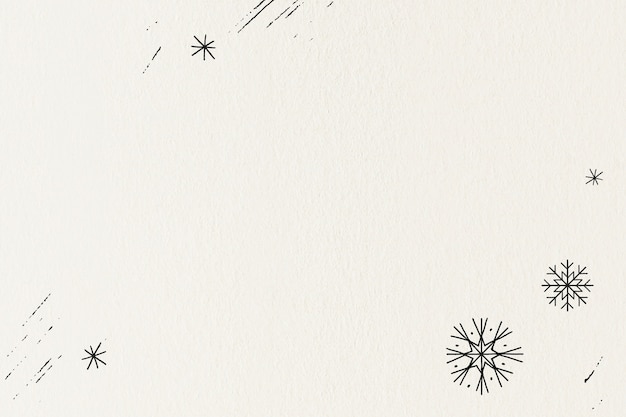 Рождественские снежинки в социальных сетях баннер фон с пространством дизайна