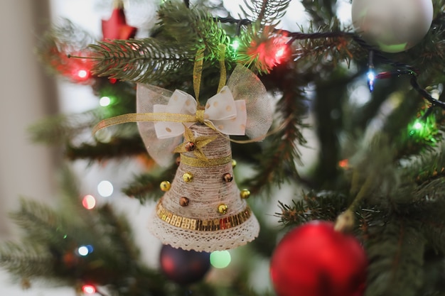 クリスマスツリー​の​装飾​年末年始​の​背景​お​祭り​の​コンセプト