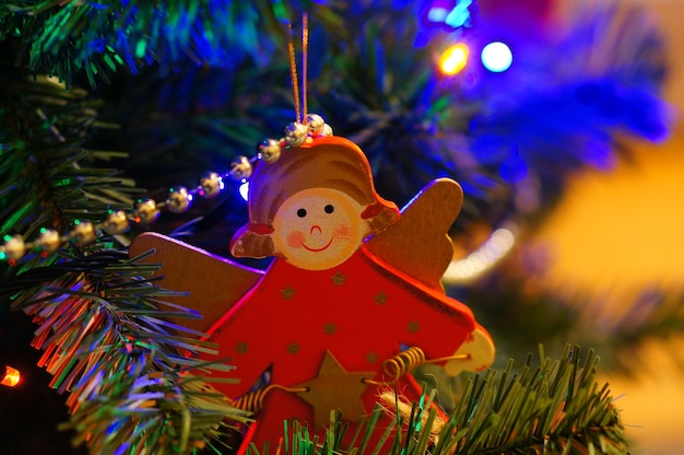 Christmas tree ornaments in the form of an angel