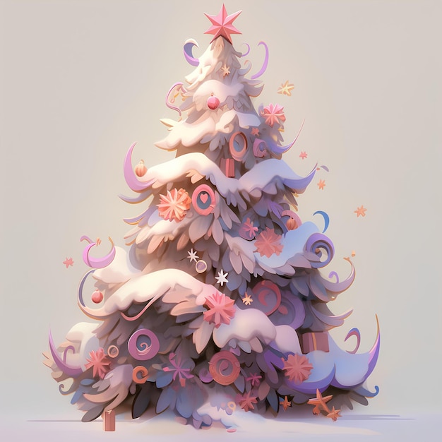 Бесплатное фото Рождественская елка