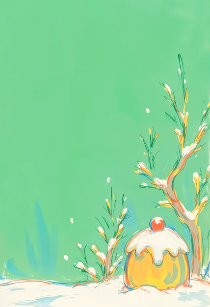 Free Photo christmas vertical background design